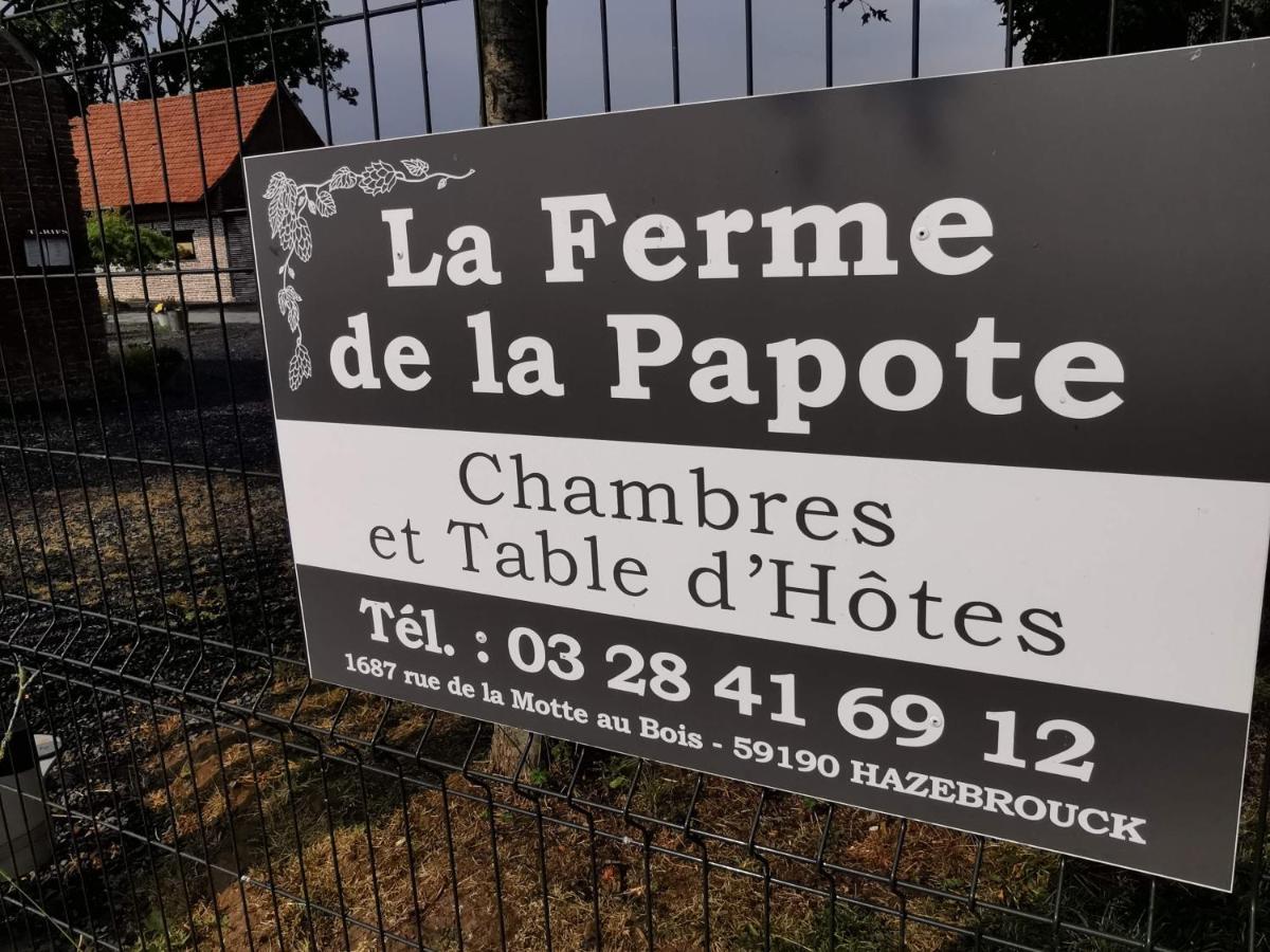Bed and Breakfast La Ferme De La Papote Morbecque Экстерьер фото